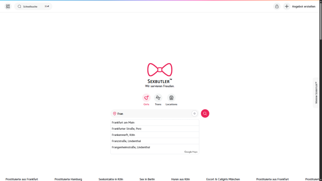 Erotik Inserat kostenlos aufgeben – Erotikanzeigen & Sexanzeigen schalten