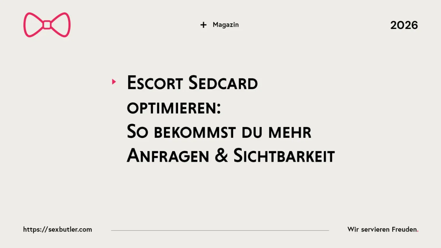 Deine Escort-Sedcard entscheidet in wenigen Sekunden, ob ein Besucher Kontakt aufnimmt oder weiterklickt